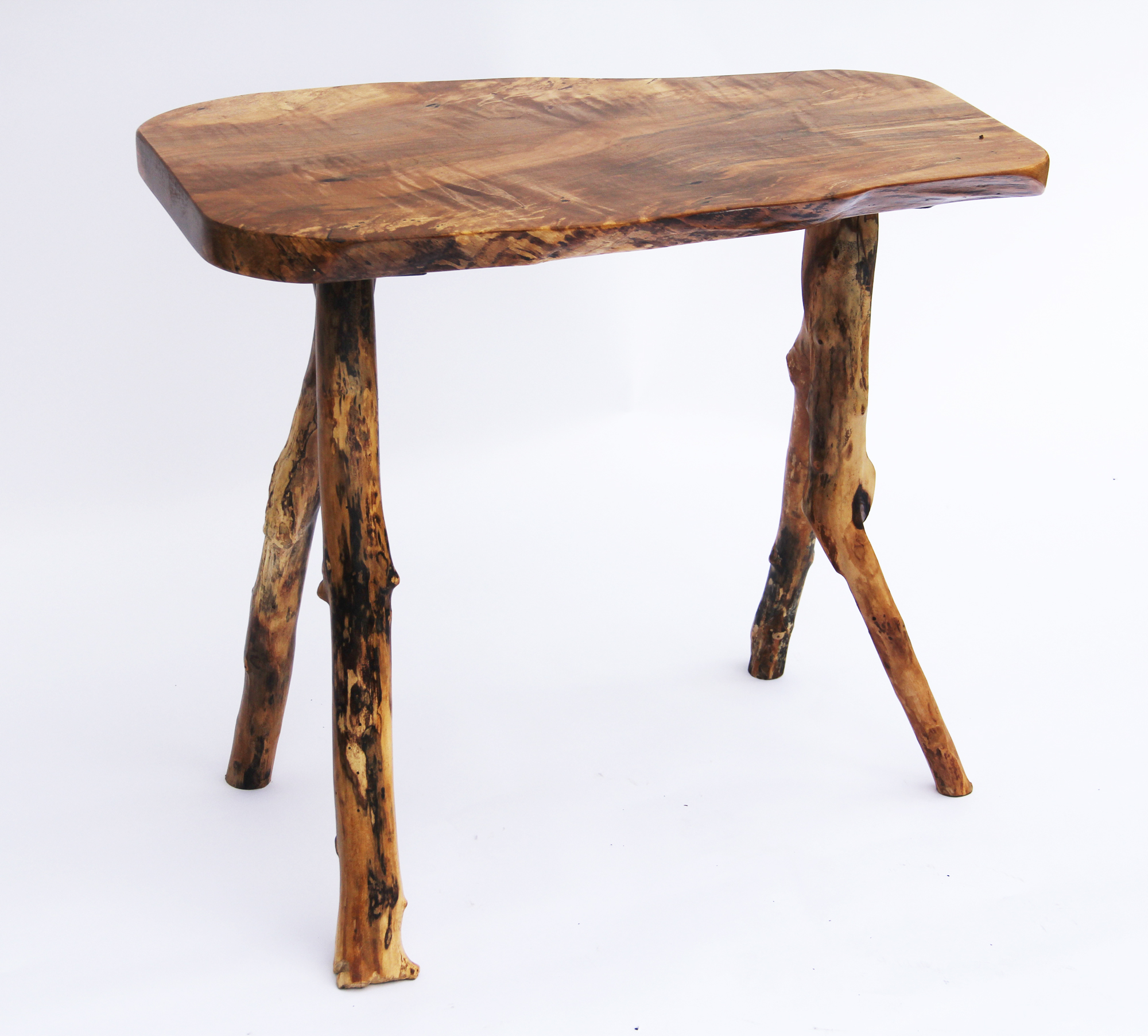 Spalted Red Maple End Table